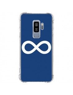Coque Samsung S9 Plus Infini Navy Blue Infinity - Mary...