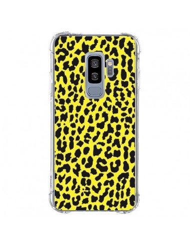 Coque Samsung S9 Plus Leopard Jaune - Mary Nesrala