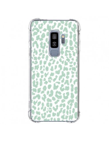Coque Samsung S9 Plus Leopard Menthe Mint - Mary Nesrala