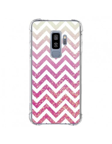 Coque Samsung S9 Plus Chevron Pixie Dust Triangle Azteque - Mary Nesrala