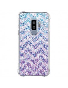 Coque Samsung S9 Plus Chevron Splash Triangle Azteque -...