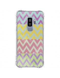 Coque Samsung S9 Plus Chevron Summer Triangle Azteque -...