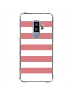 Coque Samsung S9 Plus Bandes Corail - Mary Nesrala