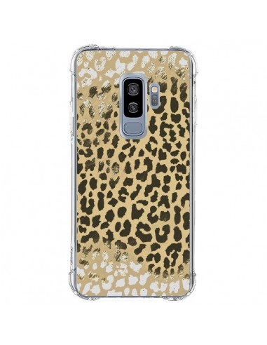 Coque Samsung S9 Plus Leopard Golden Or Doré - Mary Nesrala