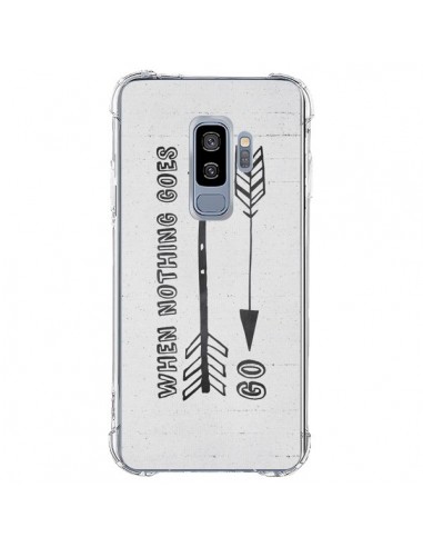 Coque Samsung S9 Plus When nothing goes right - Mary Nesrala
