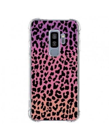 Coque Samsung S9 Plus Leopard Hot Rose Corail - Mary Nesrala