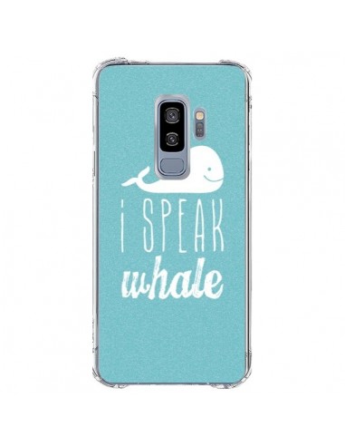 Coque Samsung S9 Plus I Speak Whale Baleine - Mary Nesrala