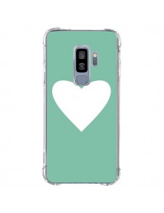 Coque Samsung S9 Plus Coeur Mint Vert - Mary Nesrala