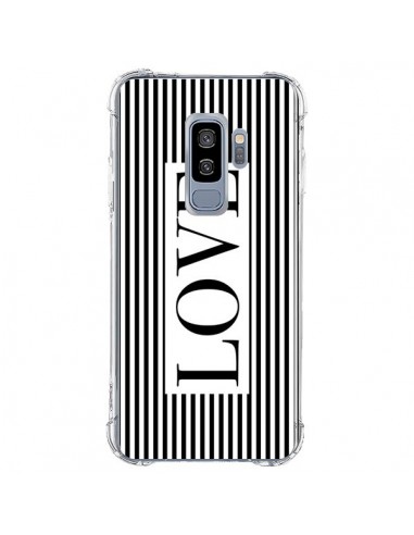 Coque Samsung S9 Plus Love Noir et Blanc - Mary Nesrala