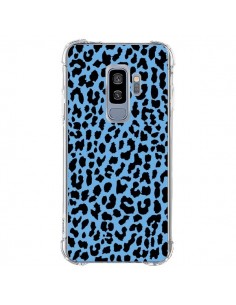 Coque Samsung S9 Plus Leopard Bleu Neon - Mary Nesrala