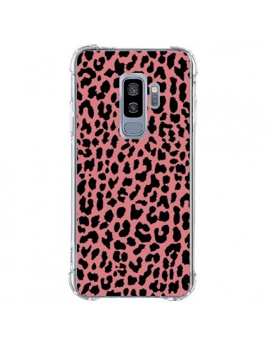 Coque Samsung S9 Plus Leopard Corail Neon - Mary Nesrala