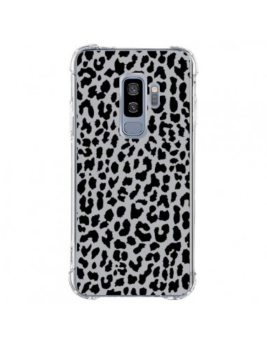 Coque Samsung S9 Plus Leopard Gris Neon - Mary Nesrala
