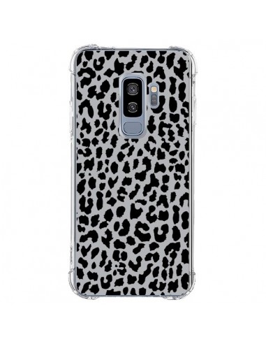 Coque Samsung S9 Plus Leopard Gris Neon - Mary Nesrala
