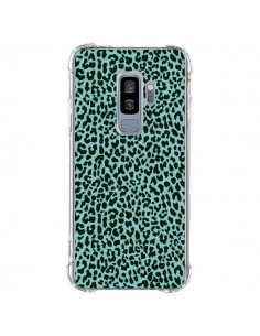 Coque Samsung S9 Plus Leopard Turquoise Neon - Mary Nesrala