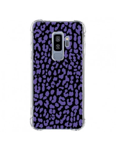 Coque Samsung S9 Plus Leopard Violet - Mary Nesrala