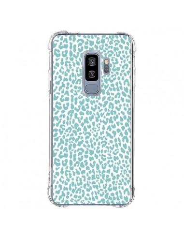 Coque Samsung S9 Plus Leopard Turquoise - Mary Nesrala