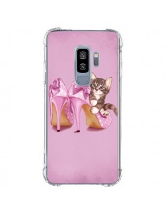 Coque Samsung S9 Plus Chaton Chat Kitten Chaussure Shoes...