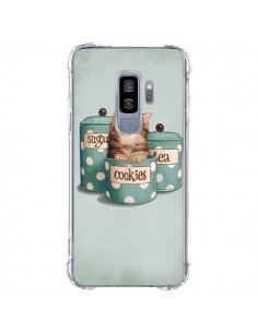 Coque Samsung S9 Plus Chaton Chat Kitten Boite Cookies...