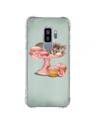 Coque Samsung S9 Plus Chaton Chat Kitten Cookies Cupcake - Maryline Cazenave