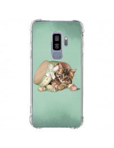 Coque Samsung S9 Plus Chaton Chat Kitten Boite Bonbon...