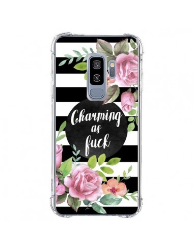 Coque Samsung S9 Plus Charming as Fuck Fleurs - Maryline Cazenave