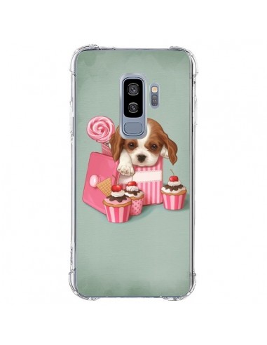 Coque Samsung S9 Plus Chien Dog Cupcake Gateau Boite - Maryline Cazenave