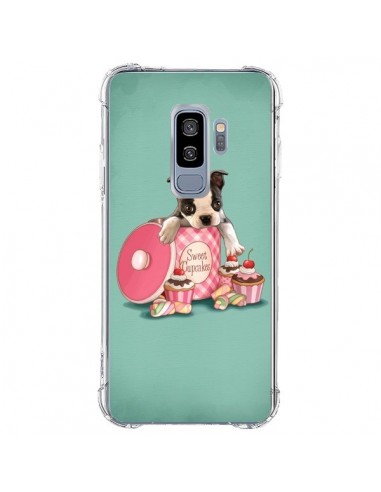 Coque Samsung S9 Plus Chien Dog Cupcakes Gateau Boite - Maryline Cazenave