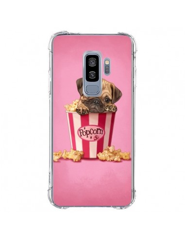 Coque Samsung S9 Plus Chien Dog Popcorn Film - Maryline Cazenave