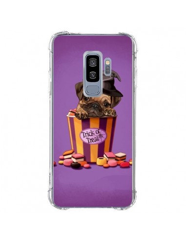 Coque Samsung S9 Plus Chien Dog Halloween Sorciere Bonbon - Maryline Cazenave