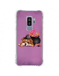 Coque Samsung S9 Plus Chien Dog Halloween Sorciere...