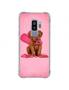 Coque Samsung S9 Plus Chien Dog Gateau Coeur Love -...