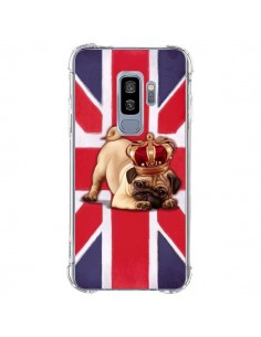 Coque Samsung S9 Plus Chien Dog Anglais UK British Queen...