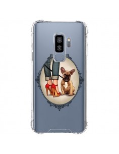 Coque Samsung S9 Plus Lady Jambes Chien Bulldog Dog...