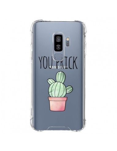 Coque Samsung S9 Plus You Prick Cactus Transparente - Maryline Cazenave