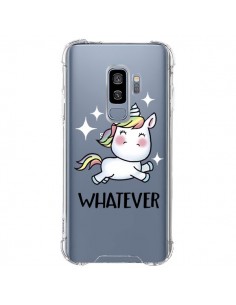 Coque Samsung S9 Plus Licorne Whatever Transparente -...