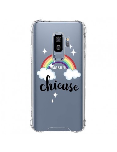 Coque Samsung S9 Plus Chieuse Arc En Ciel Transparente - Maryline Cazenave