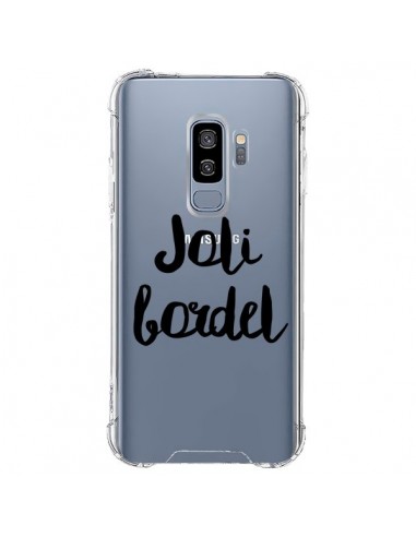 Coque Samsung S9 Plus Joli Bordel Transparente - Maryline Cazenave