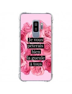 Coque Samsung S9 Plus Je vous pèterais Fleurs - Maryline...
