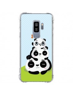 Coque Samsung S9 Plus Panda Famille - Maria Jose Da Luz
