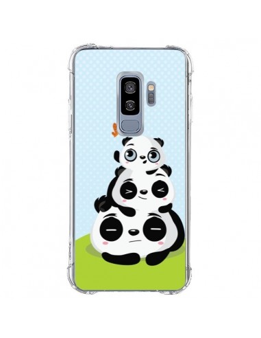 Coque Samsung S9 Plus Panda Famille - Maria Jose Da Luz