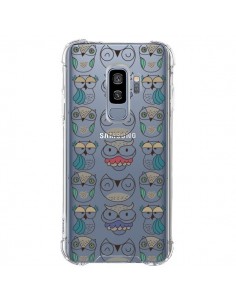 Coque Samsung S9 Plus Chouettes Owl Hibou Transparente -...