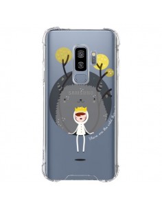 Coque Samsung S9 Plus Monstre Princesse Transparente -...