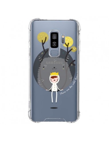 Coque Samsung S9 Plus Monstre Princesse Transparente - Maria Jose Da Luz