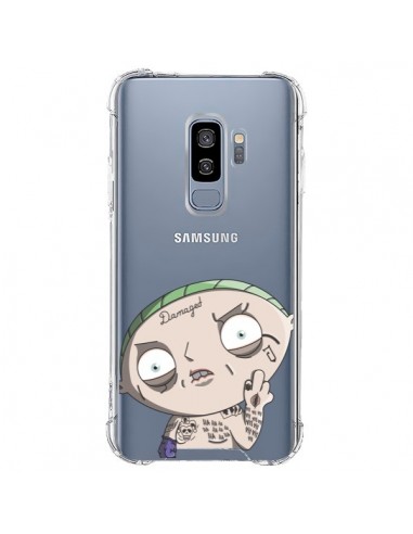 Coque Samsung S9 Plus Stewie Joker Suicide Squad Transparente - Mikadololo