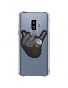 Coque Samsung S9 Plus OVO Ring bague Transparente -...