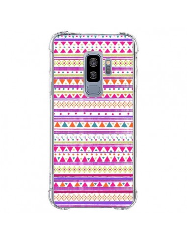 Coque Samsung S9 Plus Bandana Rose Azteque - Monica Martinez