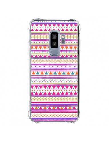 Coque Samsung S9 Plus Bandana Rose Azteque - Monica Martinez