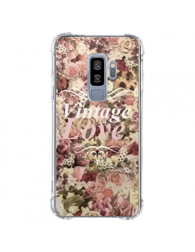 Coque Samsung S9 Plus Vintage Love Flower - Monica Martinez