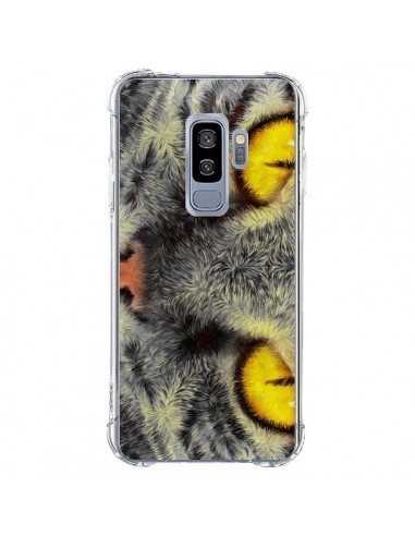 Coque Samsung S9 Plus Chat Gato Loco - Maximilian San