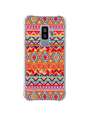 Coque Samsung S9 Plus India Style Pattern Bois Azteque - Maximilian San